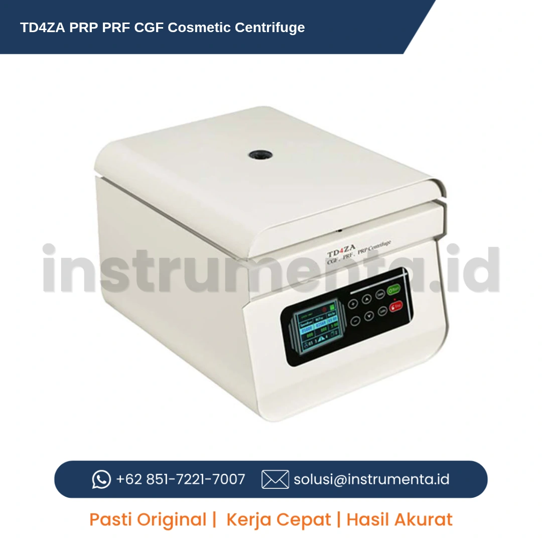 Official Supplier TD4ZA PRP PRF CGF Cosmetic Centrifuge Alat Sentrifugasi Medis Klinik Kecantikan Digital